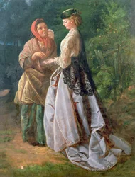 Danet and the Strolling Fortune-Teller, 1859